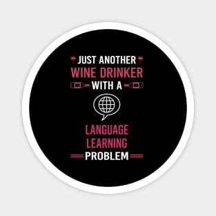 Wine Drinker Language Learning Magnet